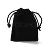 Velvet Jewelry Drawstring Storage Pouches ABAG-P013-02A-01-2