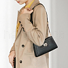 WADORN 3Pcs 3 Colors PU Imitation Leather Bag Extension Chains DIY-WR0003-48-7