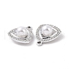 Alloy Rhinestone Pendants ALRI-H004-01P-2