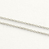 Tarnish Resistant Stainless Steel Cable Chains CHS-Q001-13-1