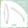   20Pcs 925 Sterling Silver Tube Beads STER-PH0001-80-2