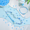 SOFPLATE 1500Pcs Transparent Acrylic Beads OACR-SP0001-25A-4