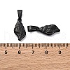 Ion Plating(IP) 304 Stainless Steel Pendants STAS-G066-26B-3