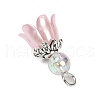 ABS Plastic Pearl with Acrylic Pendants PALLOY-JF03603-4