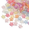 Luminous Transparent Acrylic Beads OACR-B031-17-2