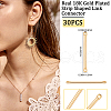 Beebeecraft Brass Connector Charms KK-BBC0002-14-2
