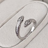 Tibetan Style Alloy Cuff Rings FS-WGA06B7-05-1