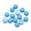 Synthetic Turquoise Cabochons G-P393-R54-6mm-1