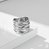 Cross 304 Stainless Steel Finger Rings FS-WG16BAC-04-2