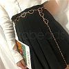 1Pc Alloy Heart Link Chian Waist Body Chains for Jeans Dresses WG49084-06-1