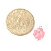 7Pcs 7 Colors Transparent Spray Painted Glass Charms PALLOY-JF03518-02-5