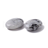 Natural Labradorite Oval Palm Stone G-K416-03E-3