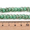 Luminous Handmade Gold Foil Glass Beads Strands FOIL-N029-02A-06-5