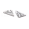 201 Stainless Steel Charms STAS-V001-11-2