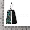 2Pcs Natural Abalone Shell/Paua Shell Pendants SHEL-A005-01F-3