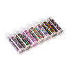 7 Bottles DIY Glass Seed Beads Sets DIY-N006-02G-2