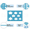 Acrylic Earring Handwork Template DIY-WH0359-074-4