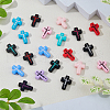 DICOSMETIC 24Pcs Silicone Beads SIL-DC0001-70-4