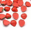 Strawberry Resin Decoden Cabochons X-CRES-R183-09-1