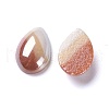 Opaque Glass Cabochons GGLA-S038-02C-8x12-3