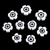 Handmade Evil Eye Lampwork Beads Strands LAMP-N029-018-26-4