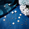 Unicraftale 80Pcs 201 Stainless Steel Brooch Findings STAS-UN0058-67-2