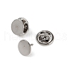 304 Stainless Steel Lapel Pin Backs STAS-P262-03P-03-2