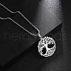 201 Stainless Steel Pendant Necklaces for Man NJEW-Q336-04C-P-2