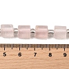 Natural Madagascar Rose Quartz Beads Strands G-Z087-D03-5
