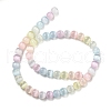 Macaron Color Natural Selenite Beads Strands G-B103-A01-01-2