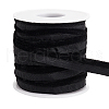 BENECREAT 10 Yards Velvet Lip Cord Trim SRIB-BC0001-33D-1