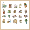 40Pcs 20 Styles Paper Stickers AJEW-S040-05B-1