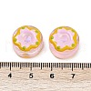 UV Plating Handmade Lampwork Beads LAMP-R004-03A-4