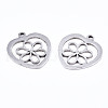 Non-Tarnish 201 Stainless Steel Pendants STAS-T044-215P-2