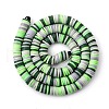Handmade Polymer Clay Beads Strands CLAY-R089-6mm-T02B-27-6