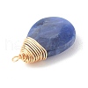 Natural & Synthetic Gemstone Pendants X-PALLOY-JF00754-5