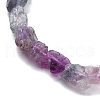 Raw Rough Natural Fluorite Beads Strands G-I279-B19-6