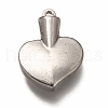 Non-Tarnish 304 Stainless Steel Pendants STAS-H126-01AS-2