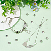Unicraftale 40Pcs 201 Stainless Steel Beads STAS-UN0051-82-5
