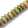 Natural Unakite Beads Strands G-F743-05L-1