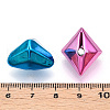 UV Plating Opaque Acrylic Beads X-PACR-T017-05-3