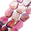 Natural Agate Beads Strands G-S235-02-1