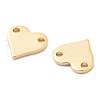 Brass Connector Charms KK-G516-19G-2