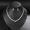 Brass Cubic Zirconia Jewelry Sets FS-WG75FBD-03-1