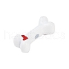 Rack Plating Spray Painted Alloy Enamel Beads PALLOY-P309-07B-2