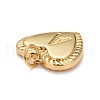 Rack Plating Real 18K Gold Plated Brass Pendants KK-E260-01G-A-3