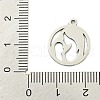 Mother's Day Non-Tarnish 201 Stainless Steel Pendants STAS-M015-26P-3