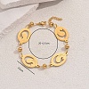 Religion Stainless Steel Link Bracelets for Women ZC8360-2-2