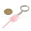 Resin Dinosaur Lollipop Pendant Keychain KEYC-JKC00522-01-3