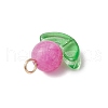Natural Mashan Jade & Natural White Jade & Natural Quartz Pendants PALLOY-JF03402-5